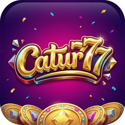 catur777 Logo - Resmi